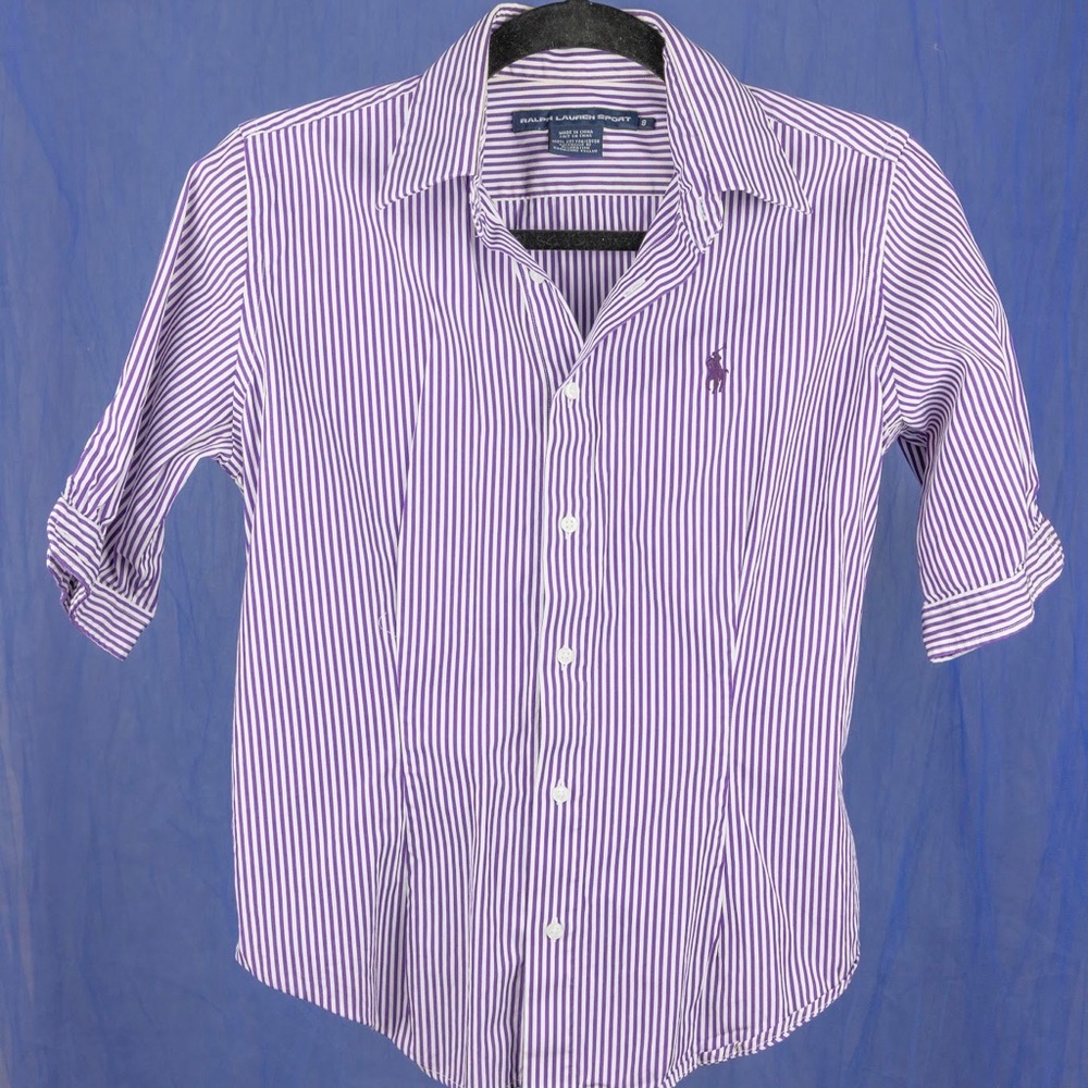 Short sleeved Ralph Lauren button down